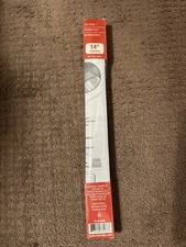 Richelieu Euro Slide 14" 350mm 3/4 Extension Side Mount Drawer White  NEW