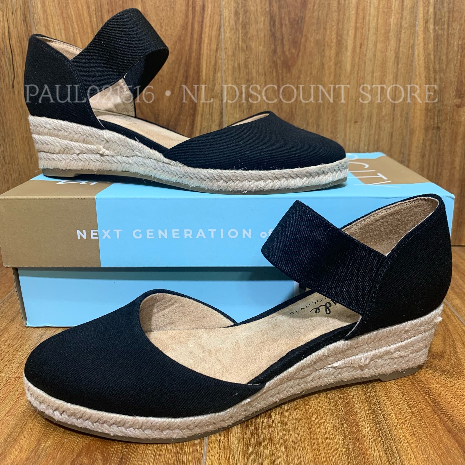 LIFESTRIDE Women's Velocity 2.0 Espadrille Wedge Sandals Size 7 eBay