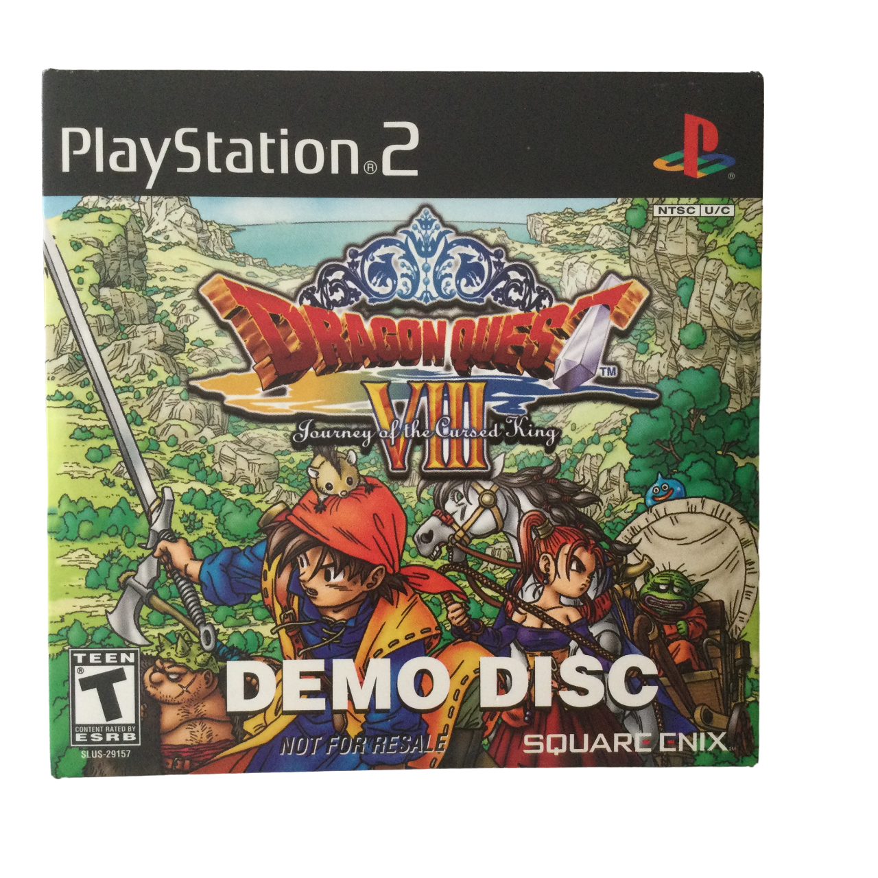 Dragon Quest VIII: Journey of the Cursed King (Sony PlayStation 2, 2006)  for sale online