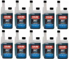 (10)  Marine Sta-Bil 22240 Fuel Stabilizer Ethanol Gas Treatment Qt size 32 oz