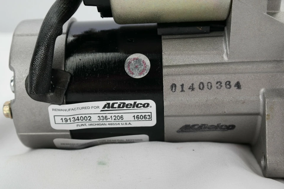 Eagle Summit 1994 1996 19134002 336-1206 16063 ACDelco Starter Remanufacture TF Foto 2 de 4