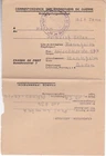 POW Post 1948 from Corse (France) to Mannheim