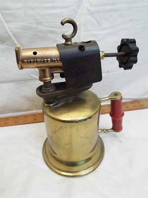 BLOW UP 田名網敬一 1963-1974 Antique Turner Brass Works Gasoline Blow Torch Welding Tool Gas