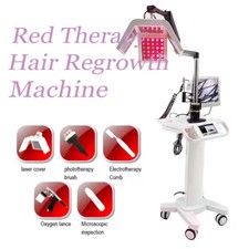 LED Red Therapy Hair Regrowth Treatment Hair Anti Loss Machine 650nm Hair Growth