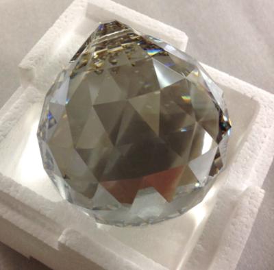 Swarovski Strass 8558 100mm Silver Shade Crystal Ball - Suncatcher 