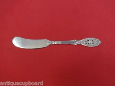Valenciennes by Manchester Sterling Silver Butter Spreader Flat Handle 5 3/4"