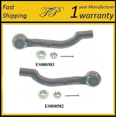 2PCS LEFT & RIGHT OUTER TIE ROD END FOR NISSAN ROGUE, ROGUE SELECT