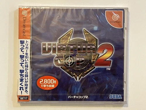 Virtua Cop 2 (Sega Dreamcast) Japan NTSC-J Brand New Factory Sealed Japan Import