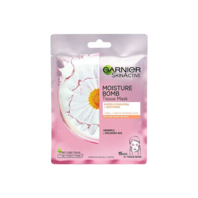 Garnier Moisture Bomb Kamille feuchtigkeitsspendende Gesichtsmaske