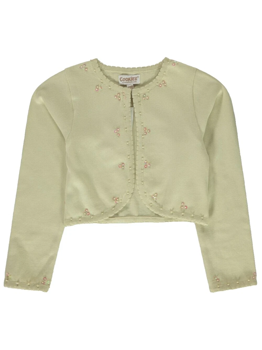 Blanco 100% Algodón Suéteres para Niñas