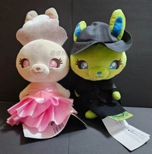 Wicked witch Elphaba & Glinda ANIMAL COORDY Plush doll Set of 2