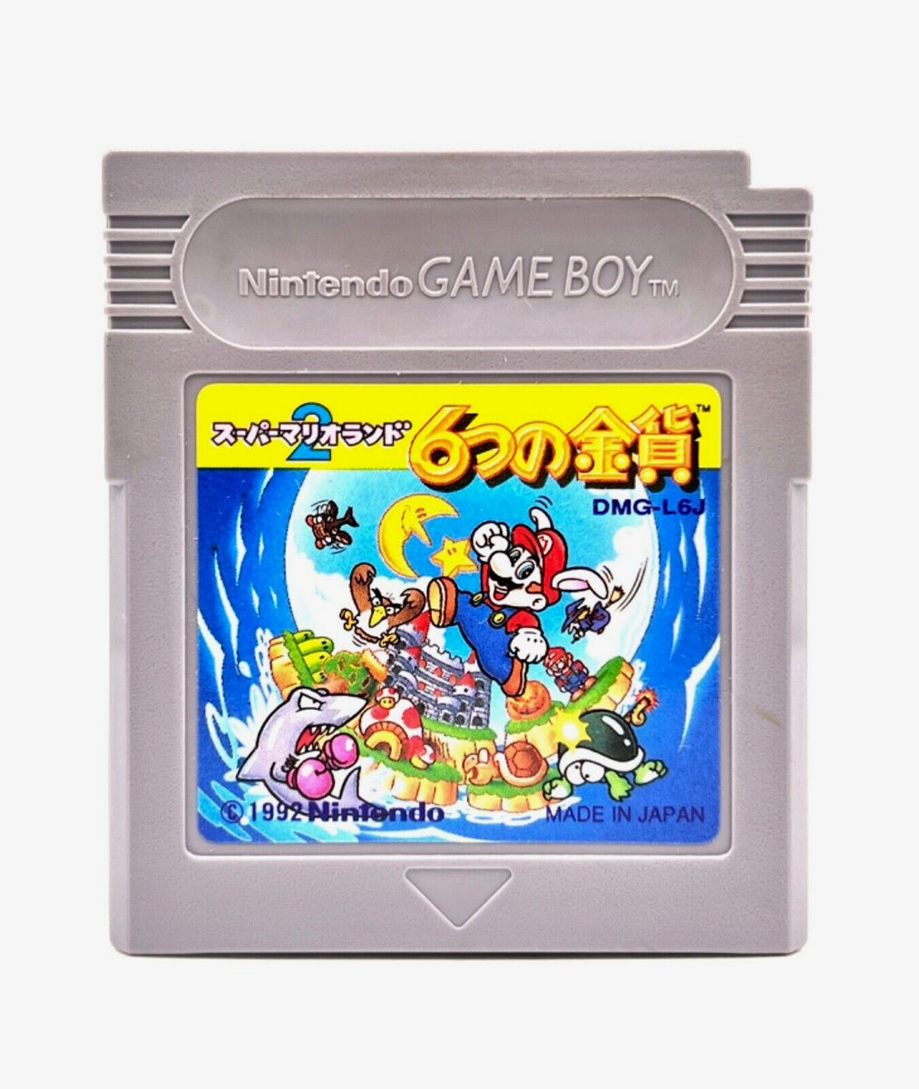Very Nice 1992 Nintendo Game Boy SUPER MARIO LAND 2 Japanese