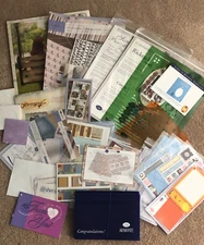 Lot of  32 Creative Memories Scrapbook Packs~Album Kits~Paper~Templates~Stickers