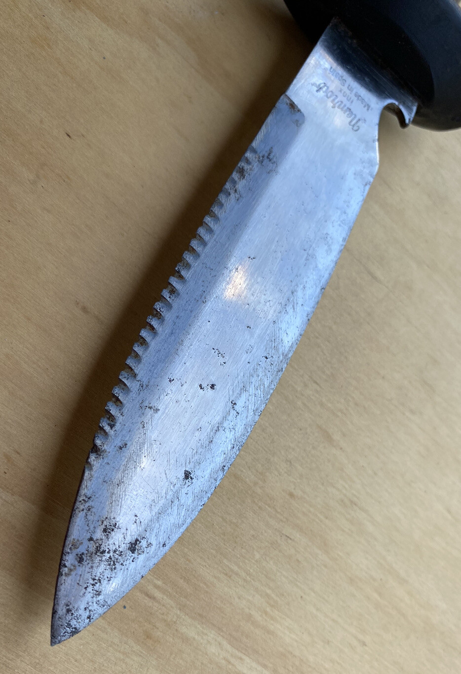 Vintage Nemrod INOX Diving Diver’s Knife Made In Spain eBay