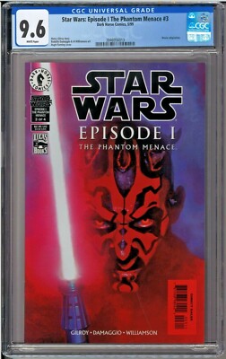 Star Wars: Episode I The Phantom Menace  #3 CGC 9.6 White Pages