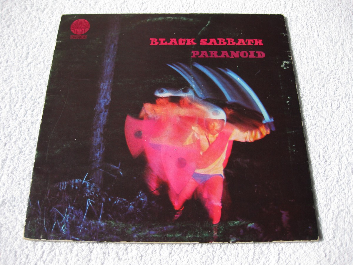 Black Sabbath ‎– Paranoid , Vertigo – 6360 011 , Vinyl , LP Album