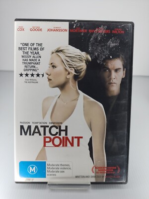 Match Point DVD, 2005 Jonathan Rhys Meyers Scarlett Johansson Emily ...