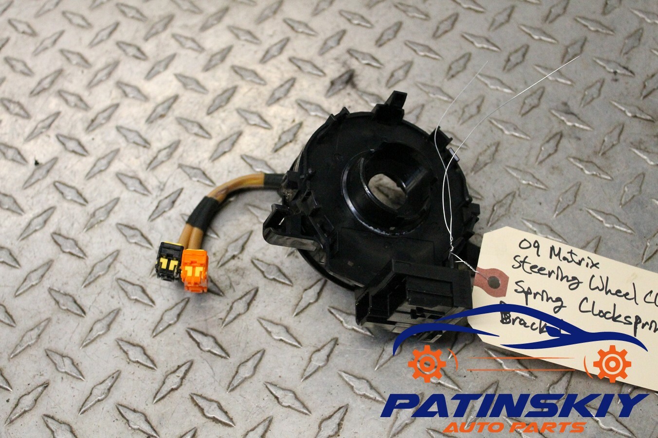 2009 TOYOTA MATRIX STEERING WHEEL CLOCK SPRING CLOCKSPRING BRACKET