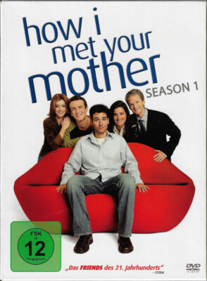 ''How I met your mother'' Season 1 2008 3 DVD-Box Sitcom Neil Patrick Harris