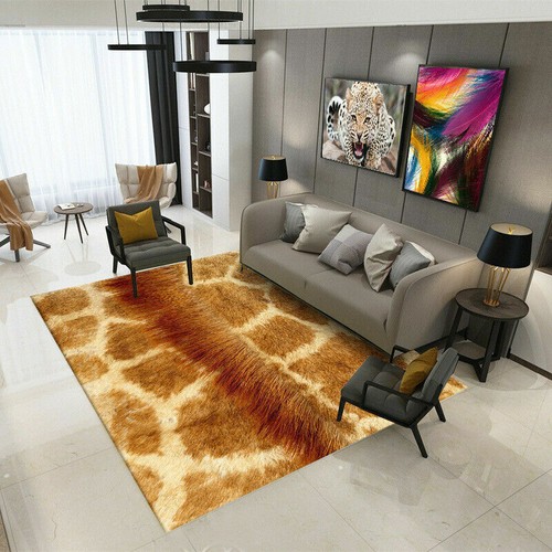 Animal Print Fußmatte Teppich Tiger Leopard Teppich Wohnzimmerteppich Flurläufer Carpet - Bild 67 von 120