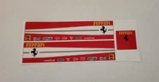 Aurora AFX  Tyco Ferrari Semi Trailer 80's Stickers DIE CUT!