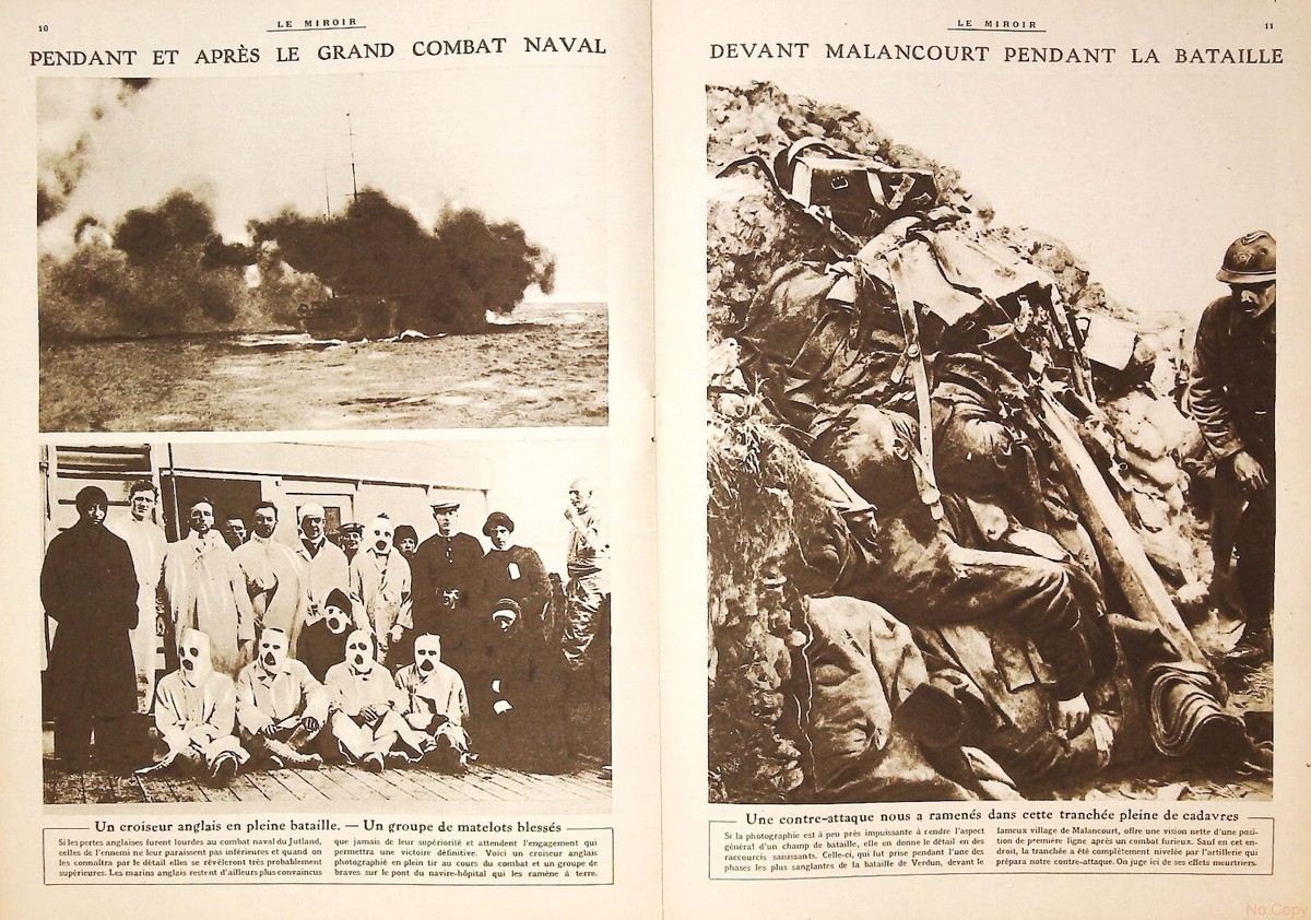 Le Miroir N°135 - 25 Juin 1916 - Journal De Guerre 1914-18 (Scan Complet)
