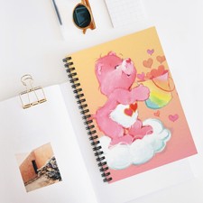 Care Bears Spiral Notebook Notes Diary Book Writing Journal Planner Gift Idea