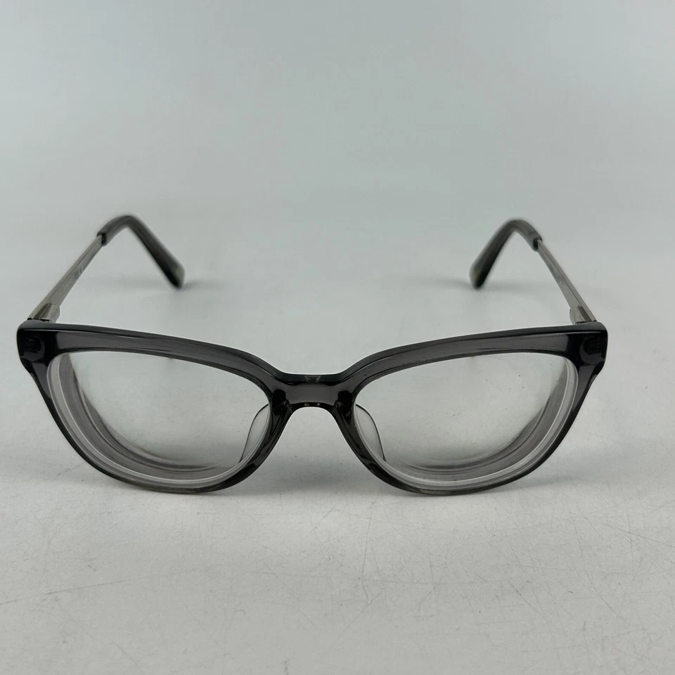 Monturas de gafas Nine West NW8006 para mujer ojo de gato gris cristal acetato metal Foto 2 de 4