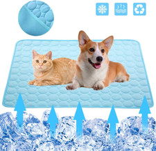 Cooling Pet Mat Non-Toxic Cool Pad Pet Bed For Summer Dog Cat Puppy M/L/XL