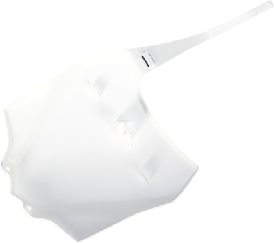 Acerbis Front Number Plate White Fits: FOR KAWASAKI KX85 2014-2018