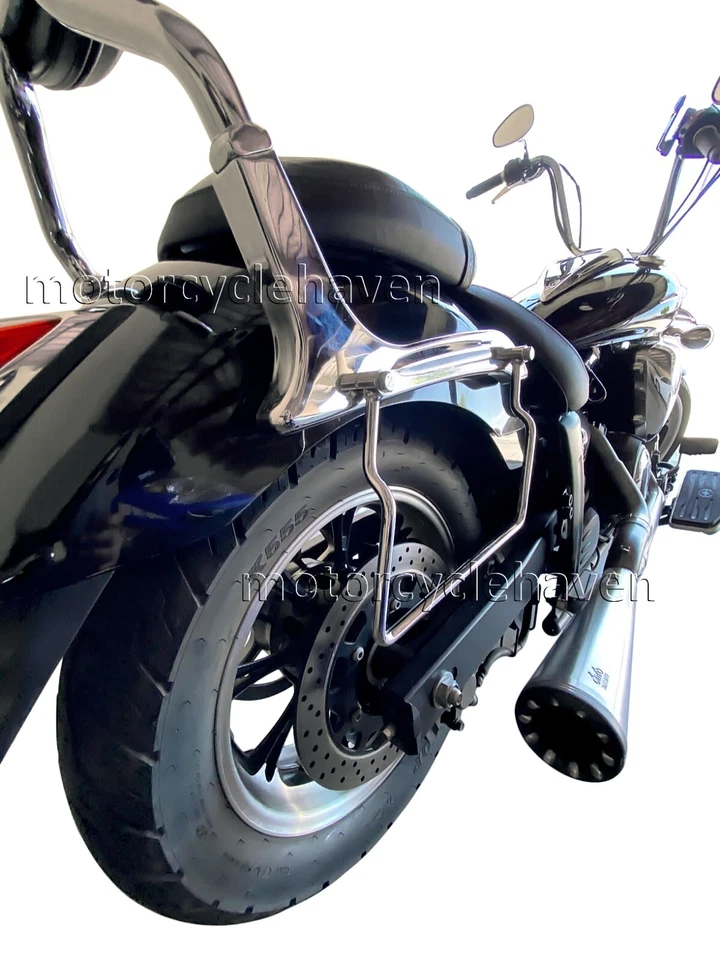 2007-up Yamaha V Star 950 1300 Saddle Bag Support Brackets (Except Stryker) - Image 2 of 4