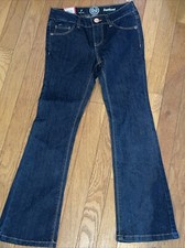 NWT Sonoma Bootcut Jeans Girls Size 7 Regular Denim w/Adjustable Waist