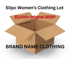 50pc Brand Name Women's Clothing Lot inventory for resellers live shows markets