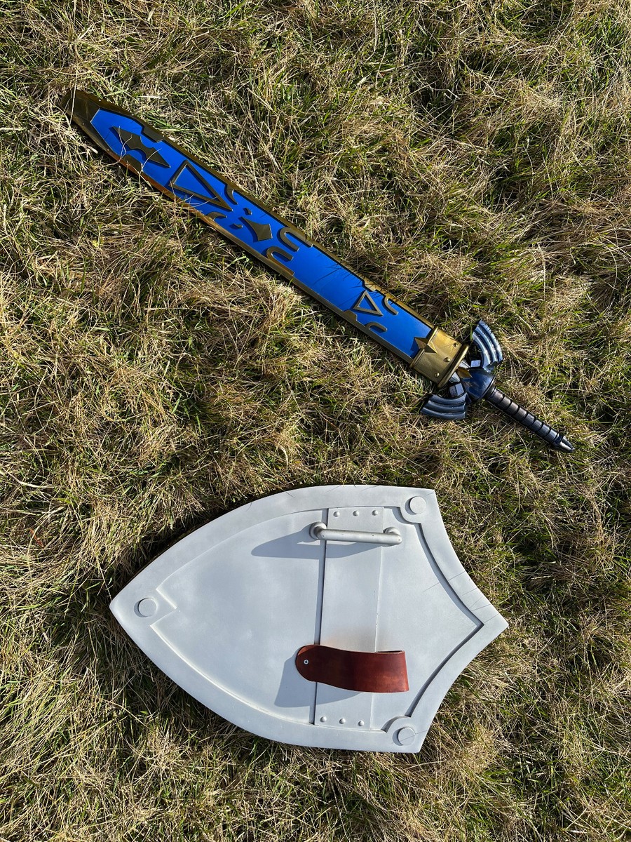 Fiberglass Blades Ocarina of Time Replicas Set Master Sword Hylian