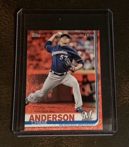 2019 TOPPS ON DEMAND MINI #5 CHASE ANDERSON # 3/5 - SERIES 1 - 第 1/2 張圖片