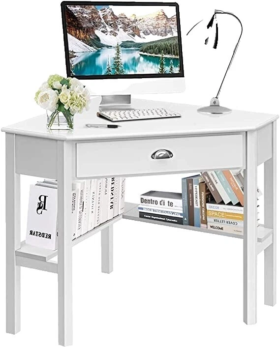 Space White Home Office Desks