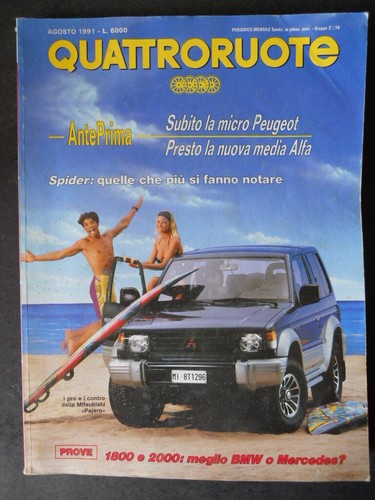 VIERRAD 430 MITSUBISHI PAJERO TEST BMW MERCEDES 1800 2000 [DV25]