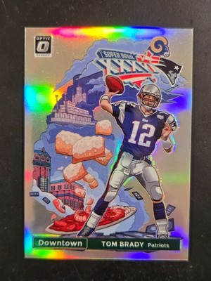   2020 PANINI DONRUSS OPTIC TOM BRADY #DT-22 DOWNTOWN SUPER BOWL SSP  