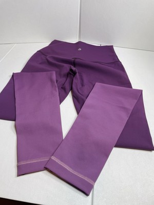  Lululemon Align High-Rise Purple Leggings Size 4 Full Length Yoga Pants EUC