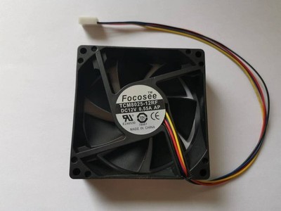 1pc Focosee TCM8025-12RF 12V 0.55A AP 8025 4-wire Cooling Fan *uq
