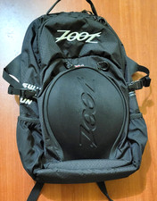 Zoot Triathlon Swim Bike Run Black  Backpack Good Condition