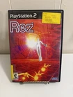 Rez (PlayStation 2, PS2) Disk and Manual Super Clean!!