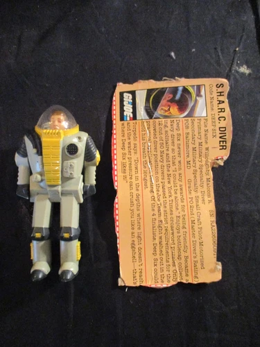 1984 GI JOE Deep Six v1 Hasbro ARAH Vintage Figure