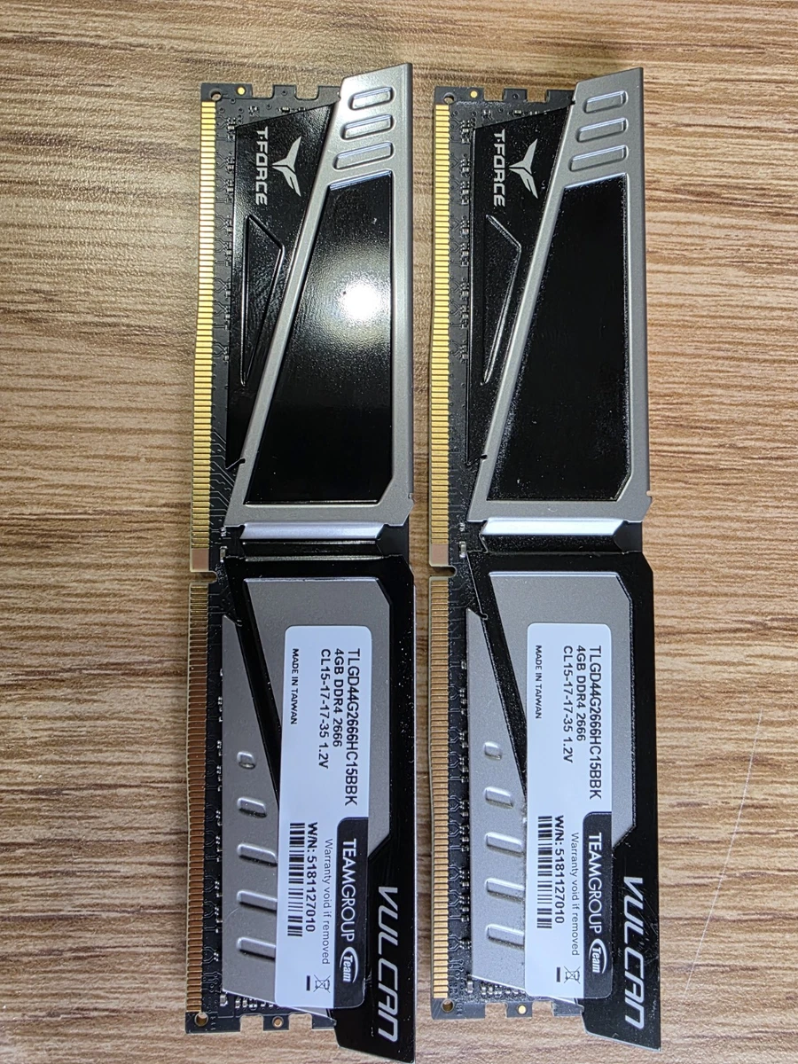 さ*も様 【ジャンク】一部動作確認 TEAM DDR4 4G x8 Team Group DDR4 SDRAM 4 GB Capacity per Module Memory (RAM) for