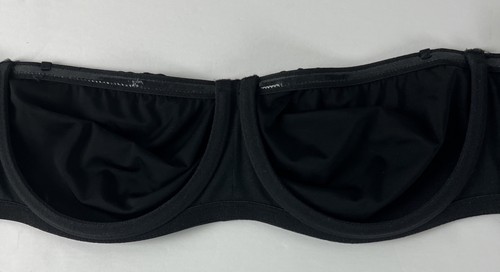 Natori BH Gr.34C Adapt Bandeau 729313 verdeckte Bügel Blumen Spitze schwarz B32 - Bild 12 von 13