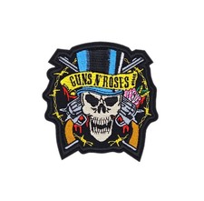 Guns n' roses patch, embroidery patch, rock band patch, iron/sew on patch,