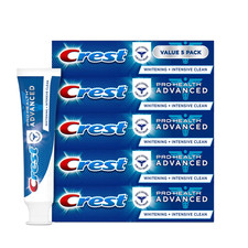 Crest Pro-Health Advanced Whitening  Intensive Clean Toothpaste, 5.8 oz., 5 pk.