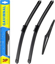 26" 21" 16" Silicone Wiper Blades For Lexus RX350 RX450h 2016-2022,All-Seas...