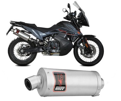 Auspuff Schalldaempfer MIVV DAKAR Stainless Steel KTM 890 ADV / R 2020 2024