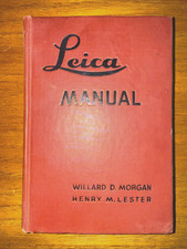 LEICA MANUAL ,HARD COVER, BY MORGAN  LESTER 1947, 11th EDITION - GOOD CONDITION